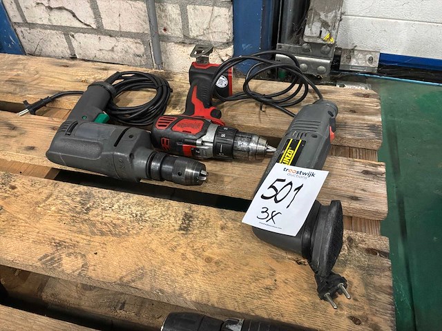 Diverse elektrisch gereedschap (3x) - afbeelding 1 van  4