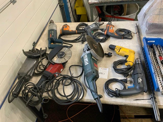 Diverse elektrische gereedschappen (9x) - afbeelding 1 van  5