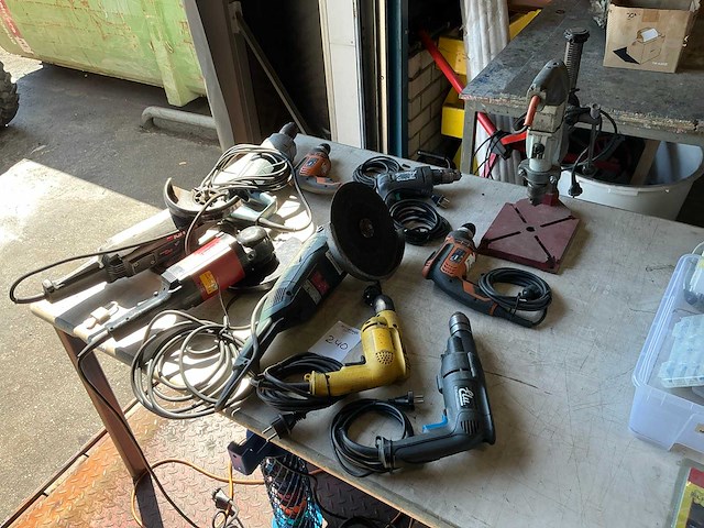 Diverse elektrische gereedschappen (9x) - afbeelding 1 van  6