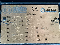 Diverse elektro motoren en pompen (8x) - afbeelding 5 van  13