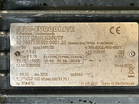 Diverse elektromotor + reductorkast - afbeelding 6 van  6