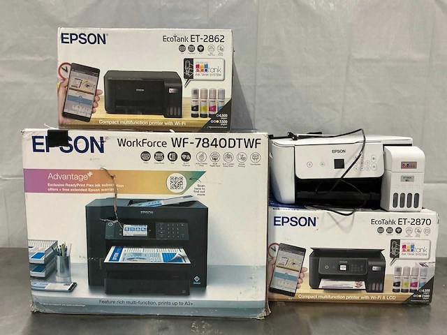 Diverse epson printers (4x) - afbeelding 1 van  3