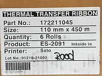 Diverse etiketten op rol en thermische inktrollen - afbeelding 6 van  7