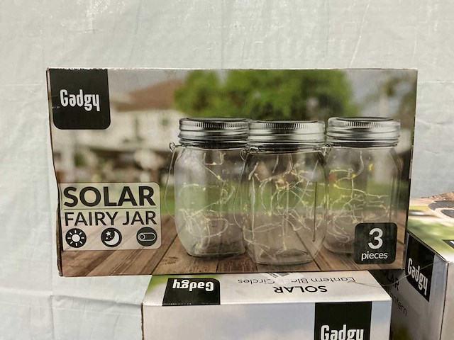 Diverse gadgy solar buitenlantaarns(7x) - afbeelding 4 van  5
