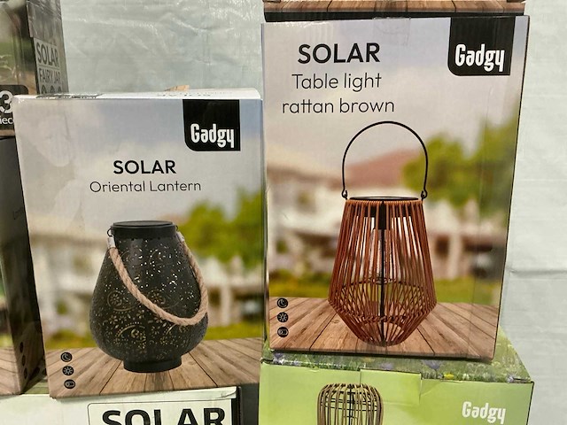 Diverse gadgy solar buitenlantaarns(7x) - afbeelding 5 van  5