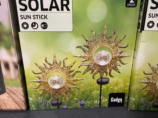 Diverse gadgy solar buitenlantaarns(7x) - afbeelding 2 van  4
