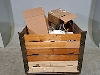 Diverse garage inventaris, o.a pferd