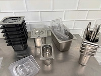 Diverse gastronormbakken met deksel (28x) - afbeelding 4 van  4