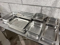 Diverse geperforeerde gastronormbakken (13x)