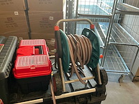 Diverse gereedschapkoffers/tuinslang/moker (5x) - afbeelding 4 van  5