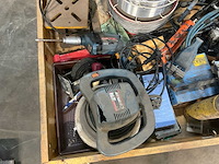 Diverse gereedschappen slijptool-lasdraad-kolomboormachine-koffers-etc - afbeelding 10 van  12