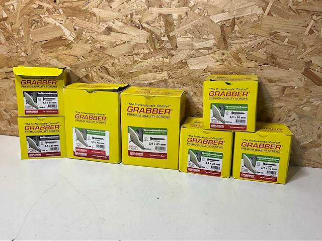 Diverse gipsvezelplaatschroeven (7000x) - afbeelding 1 van  7