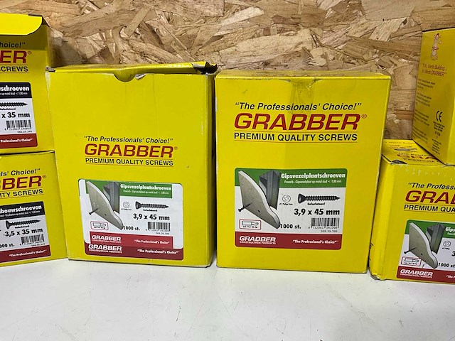 Diverse gipsvezelplaatschroeven (7000x) - afbeelding 4 van  7