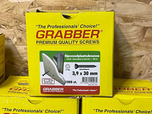 Diverse gipsvezelplaatschroeven (7000x) - afbeelding 7 van  7