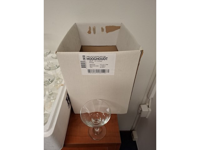 Diverse glas- en kristalglas - afbeelding 3 van  13