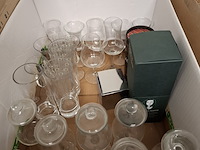 Diverse glas- en kristalglas - afbeelding 12 van  13