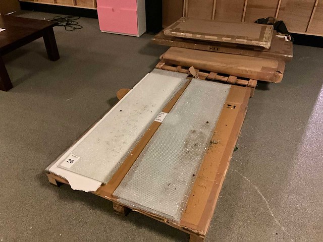 Diverse glasplaten - afbeelding 1 van  2