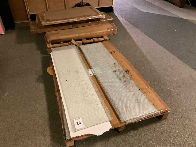 Diverse glasplaten - afbeelding 2 van  2