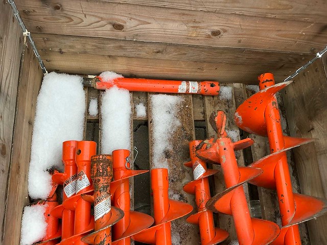 Diverse grondboor (9x) - afbeelding 4 van  4