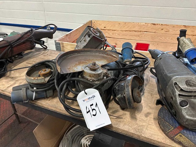 Diverse haakse slijpmachines (4x) - afbeelding 1 van  4