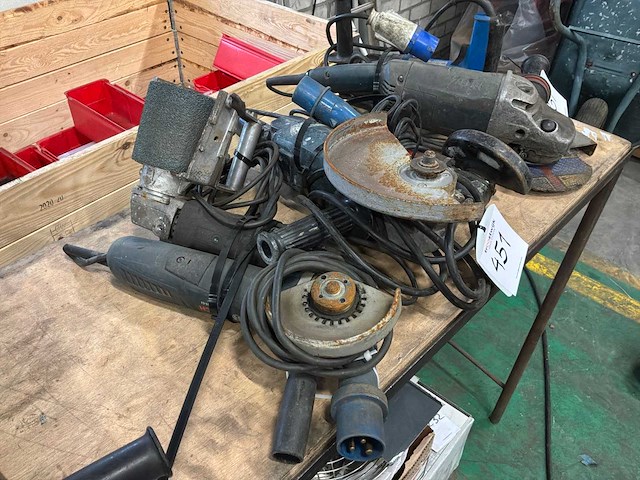 Diverse haakse slijpmachines (4x) - afbeelding 2 van  4