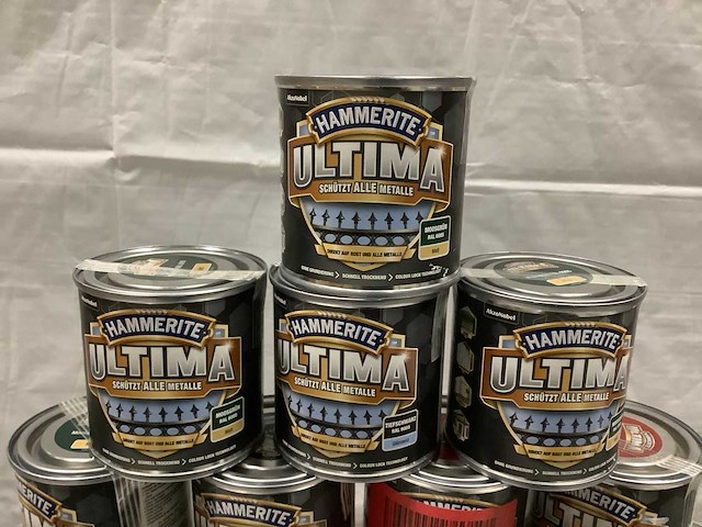 Diverse hammerite lak (17x) - afbeelding 2 van  4
