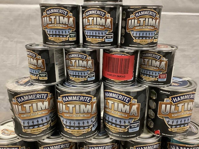 Diverse hammerite lak (17x) - afbeelding 3 van  4