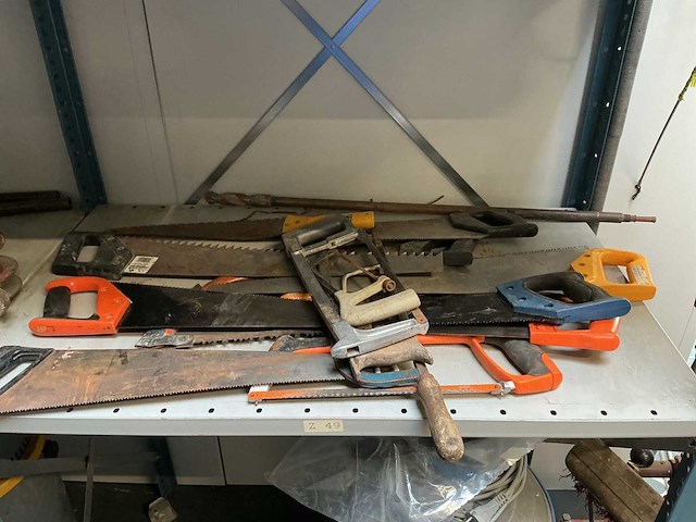 Diverse handzagen (17x) - afbeelding 1 van  3