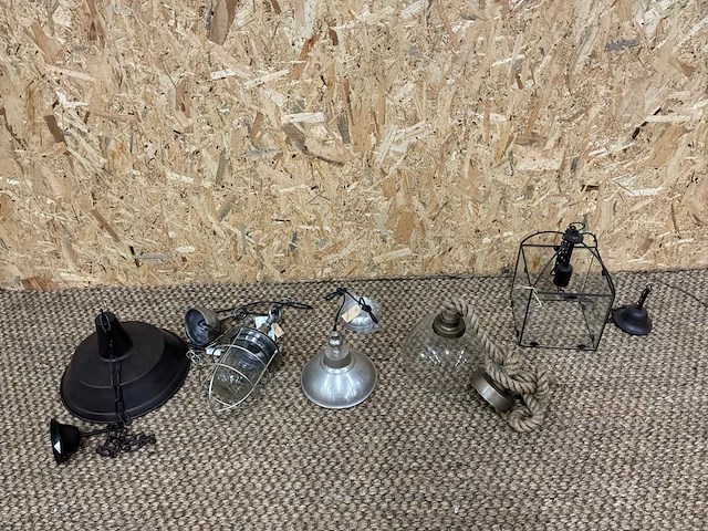 Diverse hanglamp (5x) - afbeelding 5 van  13