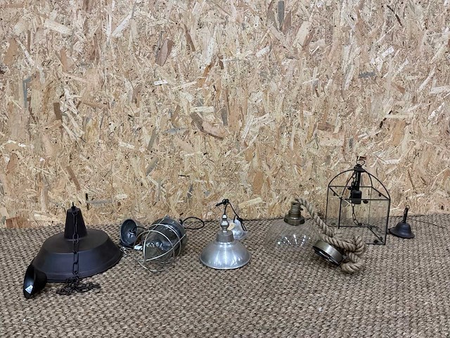 Diverse hanglamp (5x) - afbeelding 1 van  13