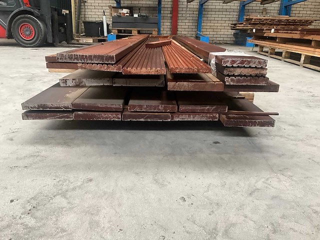 Diverse hardhouten vlonderplank (25x) - afbeelding 4 van  6