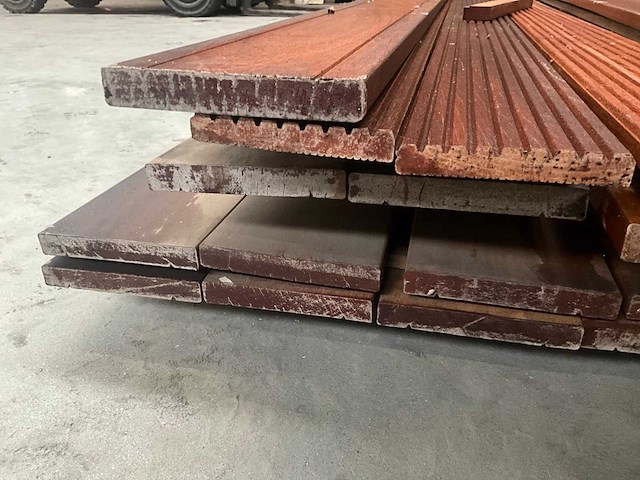 Diverse hardhouten vlonderplank (25x) - afbeelding 6 van  6