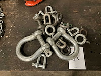 Diverse harpsluitingen en hijsogen - afbeelding 1 van  2