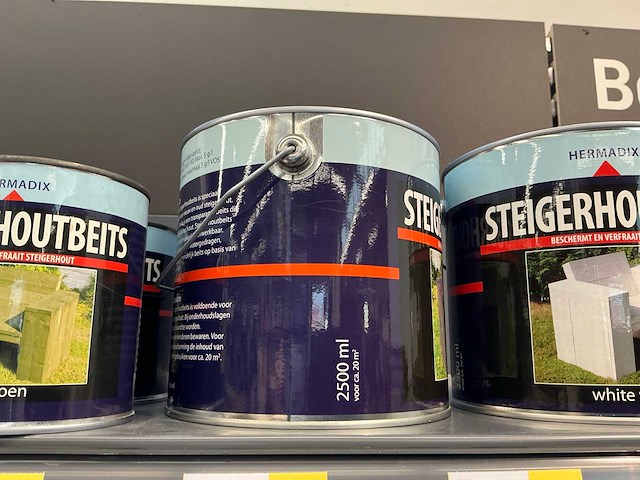 Diverse hermadix steigerhoutbeits (8x) - afbeelding 4 van  4