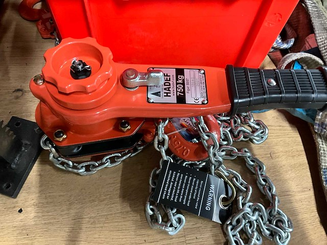 Diverse hijs- en heftechniek - afbeelding 3 van  6