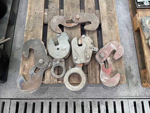 Diverse hijshaken / hefhaken (5x) - afbeelding 2 van  4