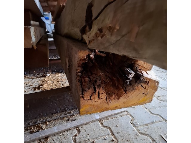 Diverse houten balken en planken - afbeelding 9 van  11