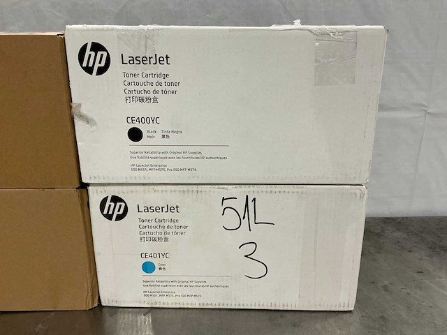 Diverse hp inkt cartridge (6x) - afbeelding 3 van  10