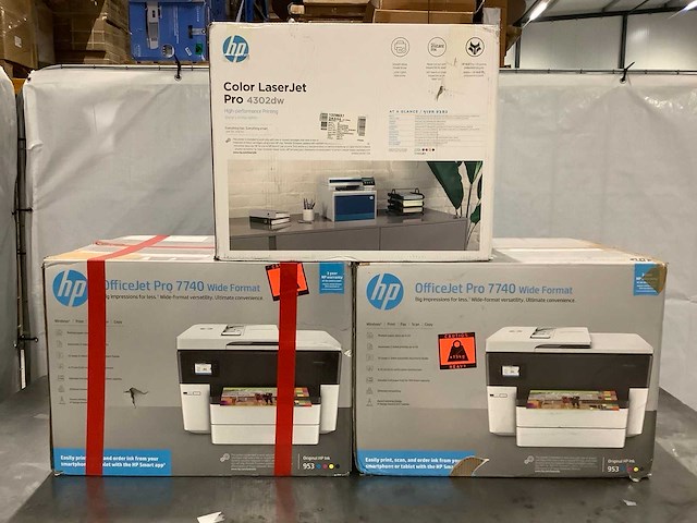 Diverse hp printers (3x) - afbeelding 1 van  4