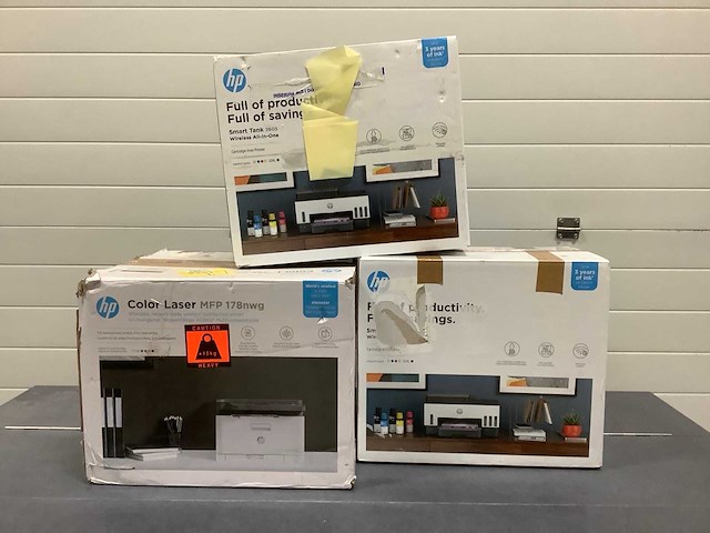 Diverse hp printers (3x) - afbeelding 1 van  2