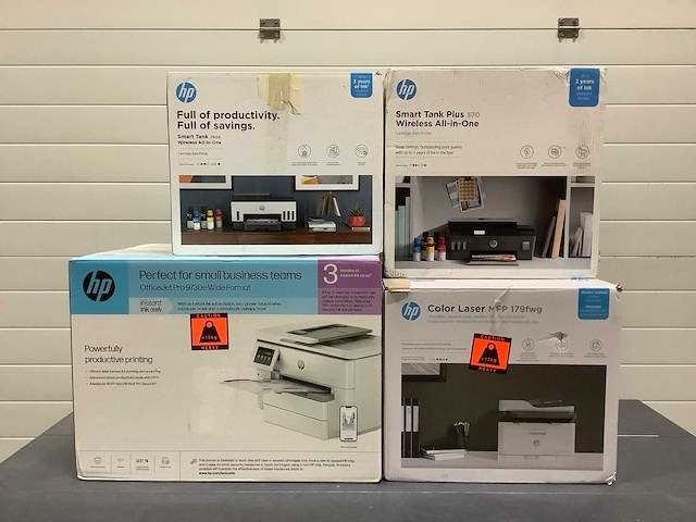 Diverse hp printers (4x) - afbeelding 1 van  5
