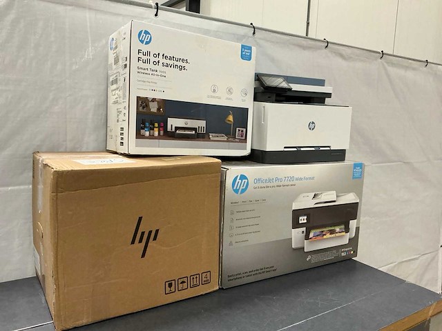 Diverse hp printers (4x) - afbeelding 1 van  5