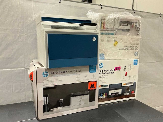 Diverse hp printers (4x) - afbeelding 1 van  5