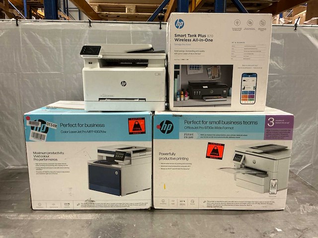 Diverse hp printers (4x) - afbeelding 1 van  4