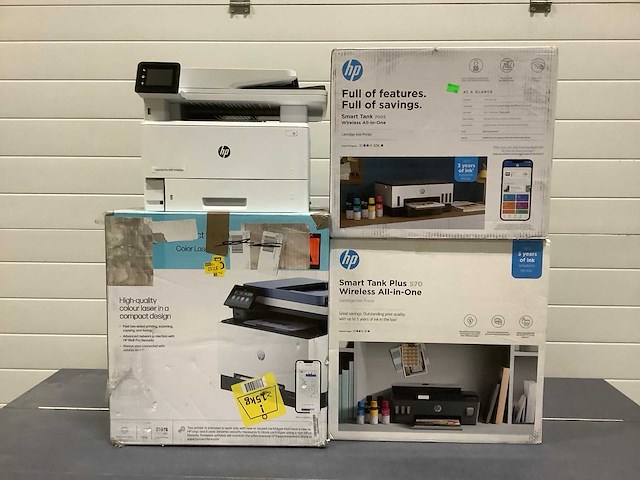 Diverse hp printers (4x) - afbeelding 1 van  4