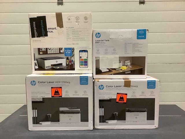 Diverse hp printers (4x) - afbeelding 1 van  5