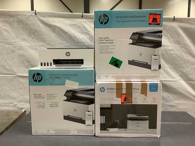Diverse hp printers (4x) - afbeelding 1 van  4