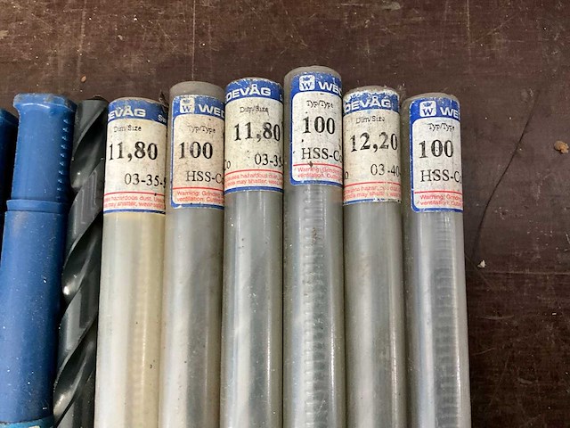 Diverse hss boren (23x) - afbeelding 1 van  2