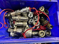 Diverse hydraulische en pneumatische koppelingen en connectoren - afbeelding 5 van  10