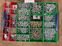 Diverse ijzerwaren (ca. 1500) in sortimo metalen assortimentskist - afbeelding 2 van  5